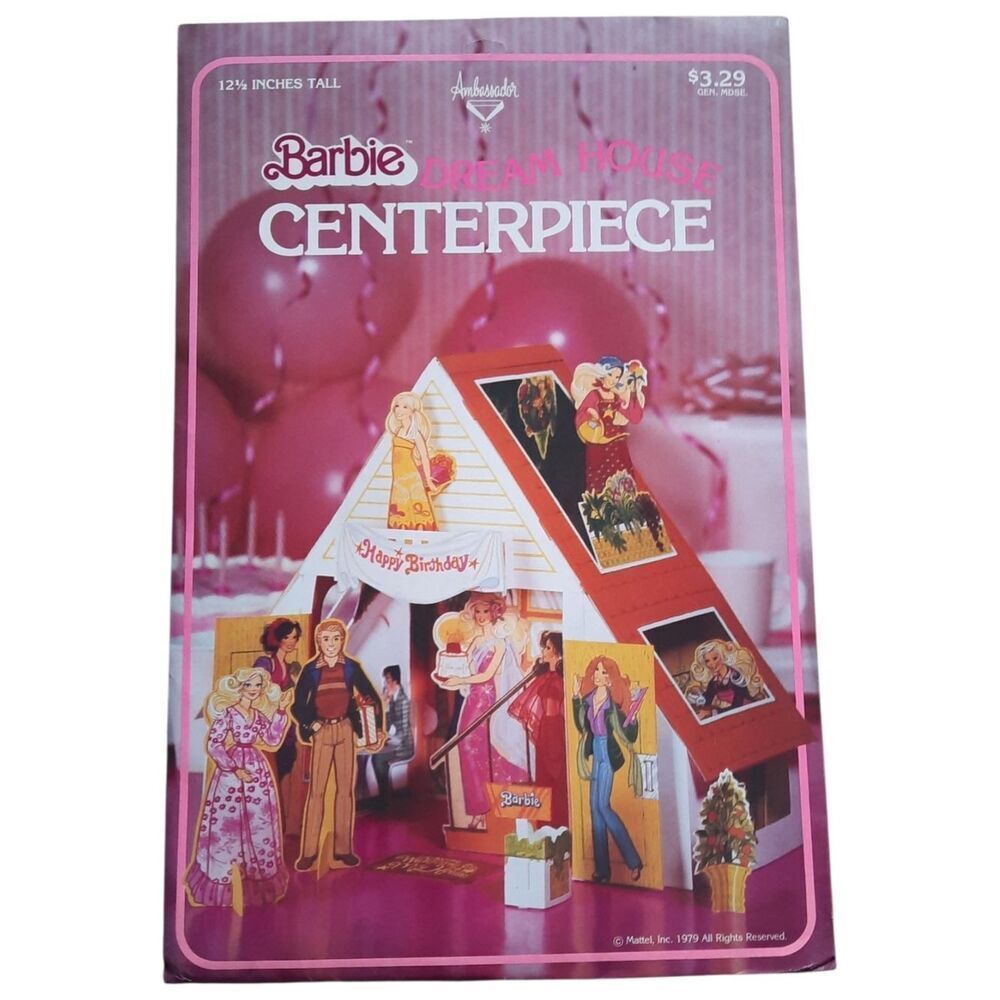 Barbie Dream House Birthday Centerpiece